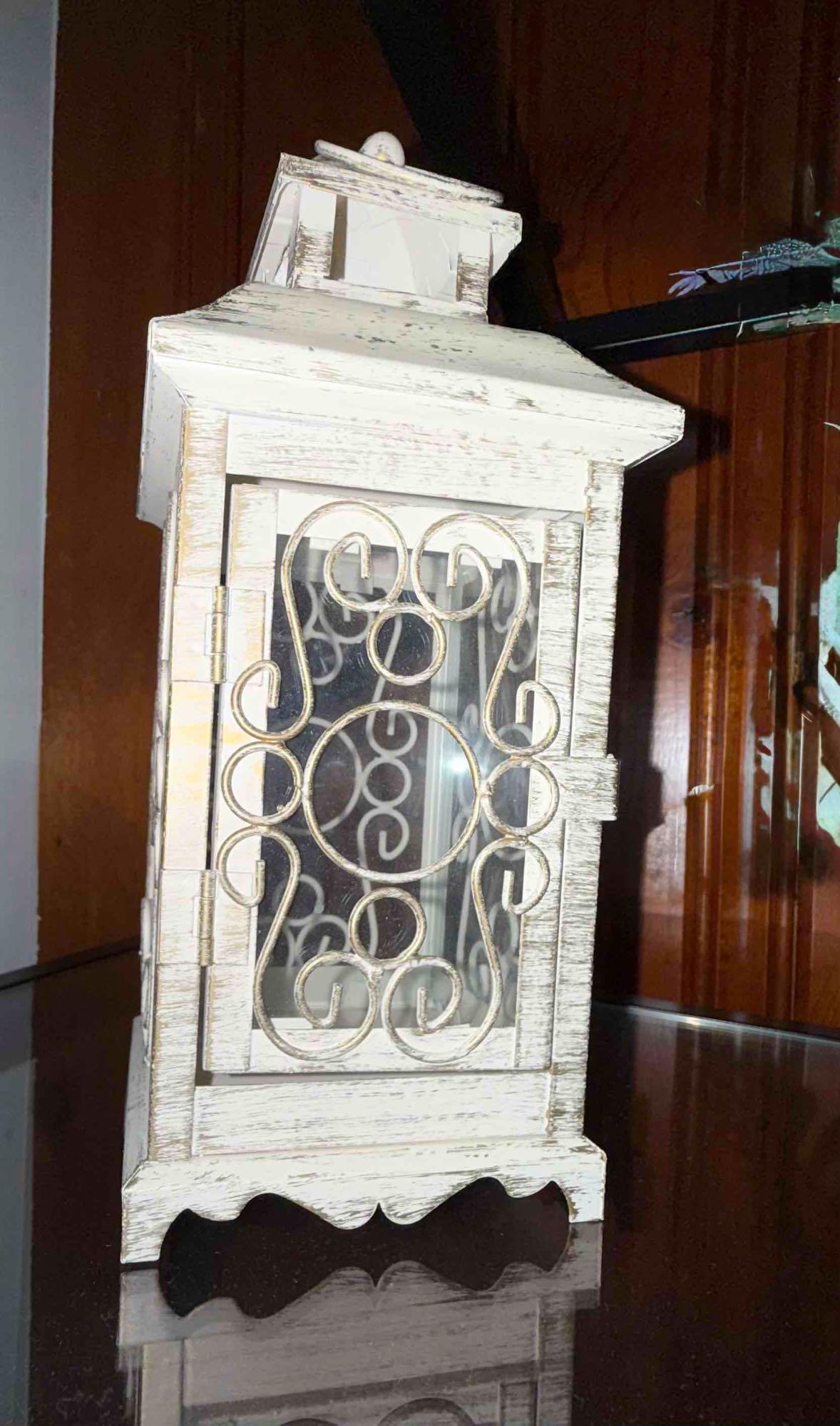 Black glass shelf (Contents sold separately)