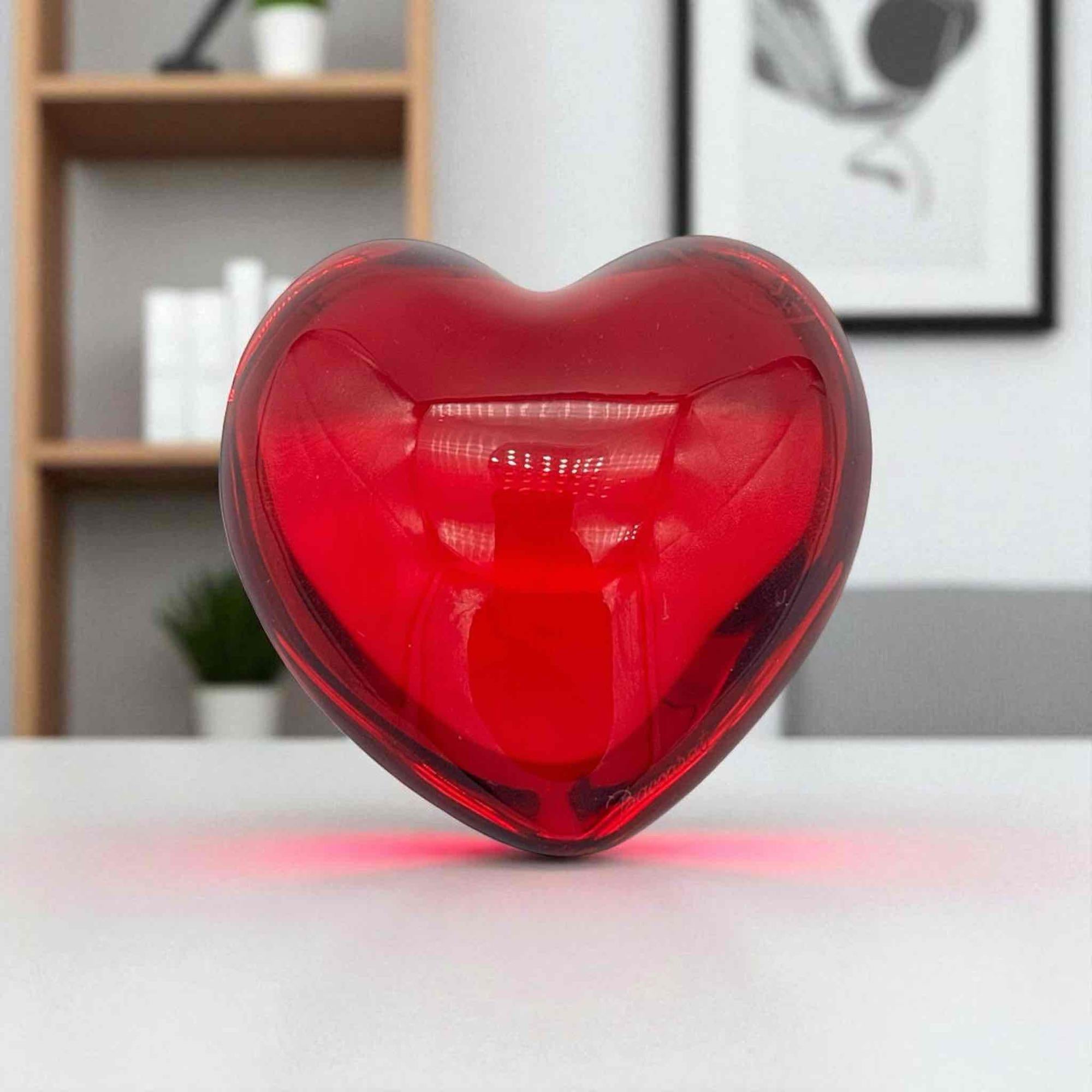 Baccarat Crystal Hearts