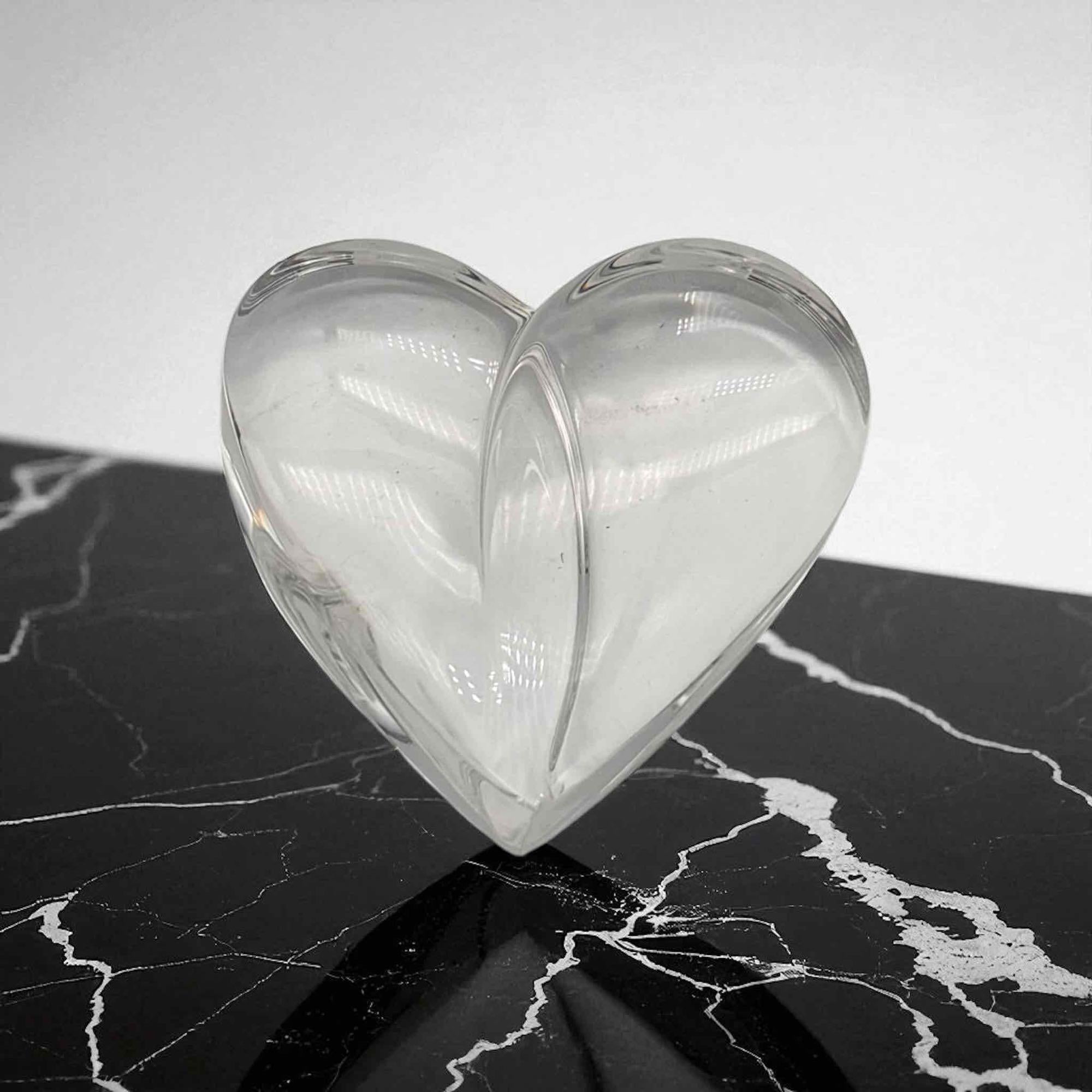Baccarat Crystal Hearts