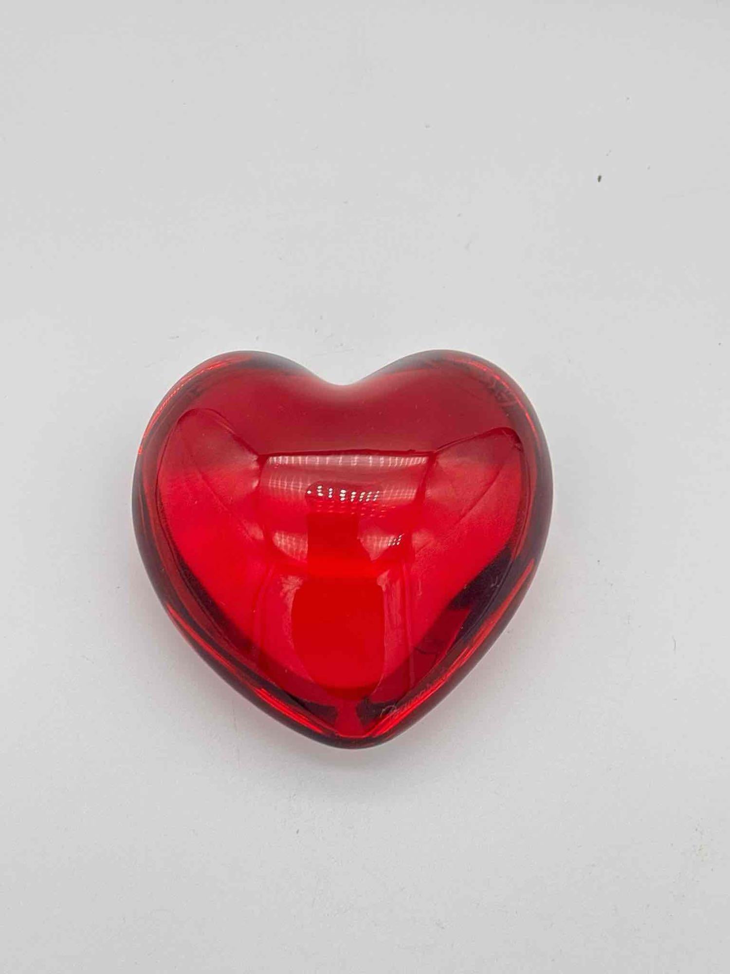 Baccarat Crystal Hearts