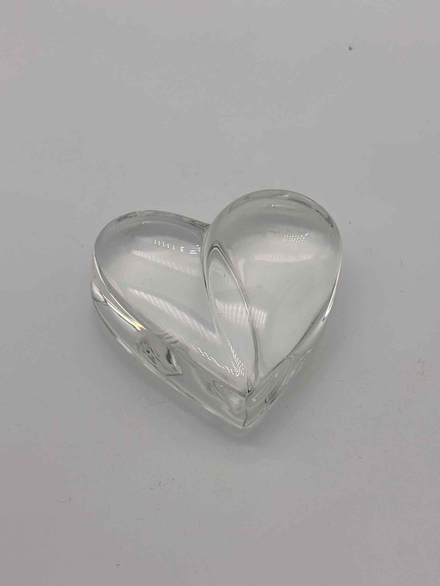 Baccarat Crystal Hearts