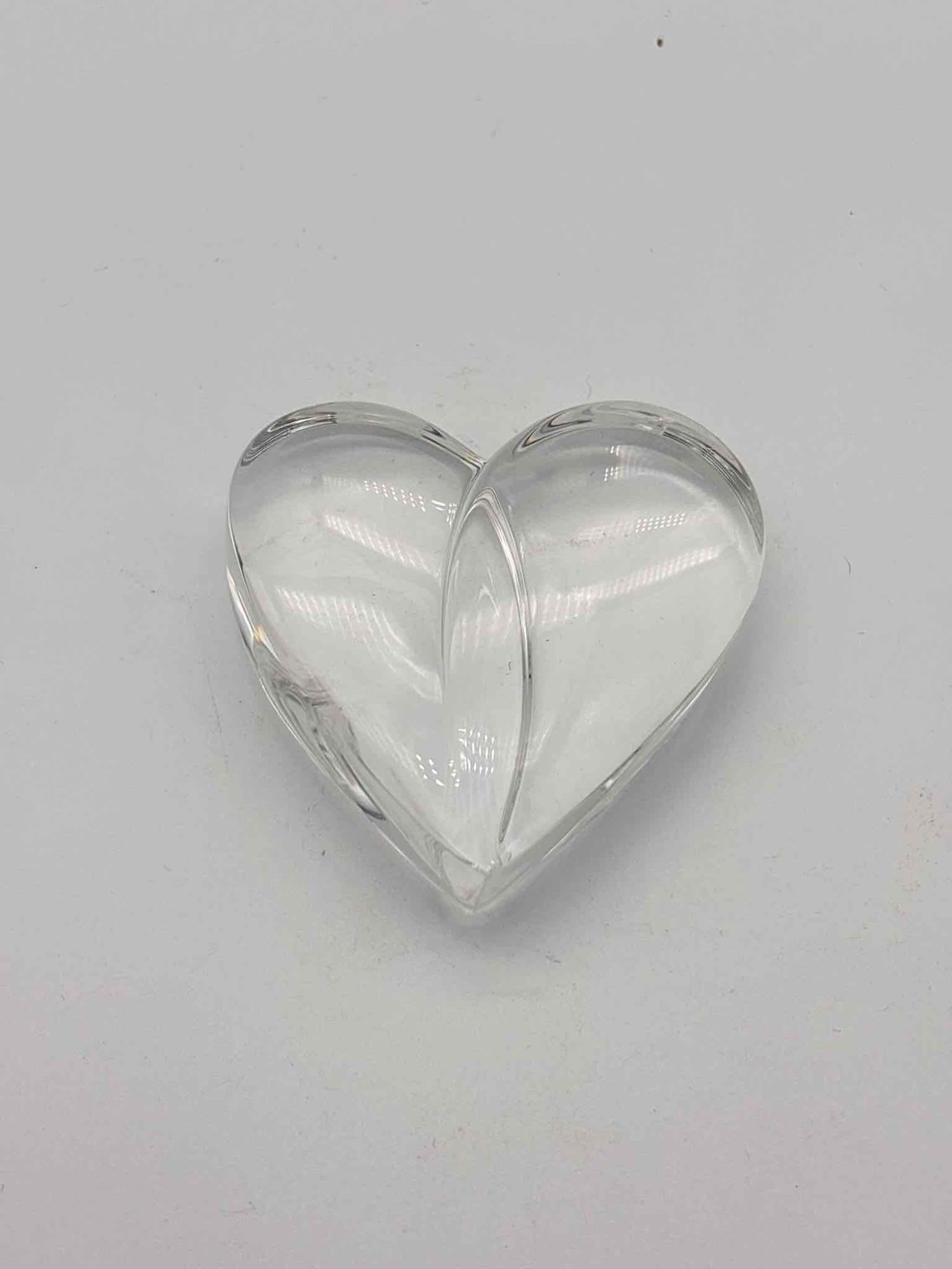 Baccarat Crystal Hearts