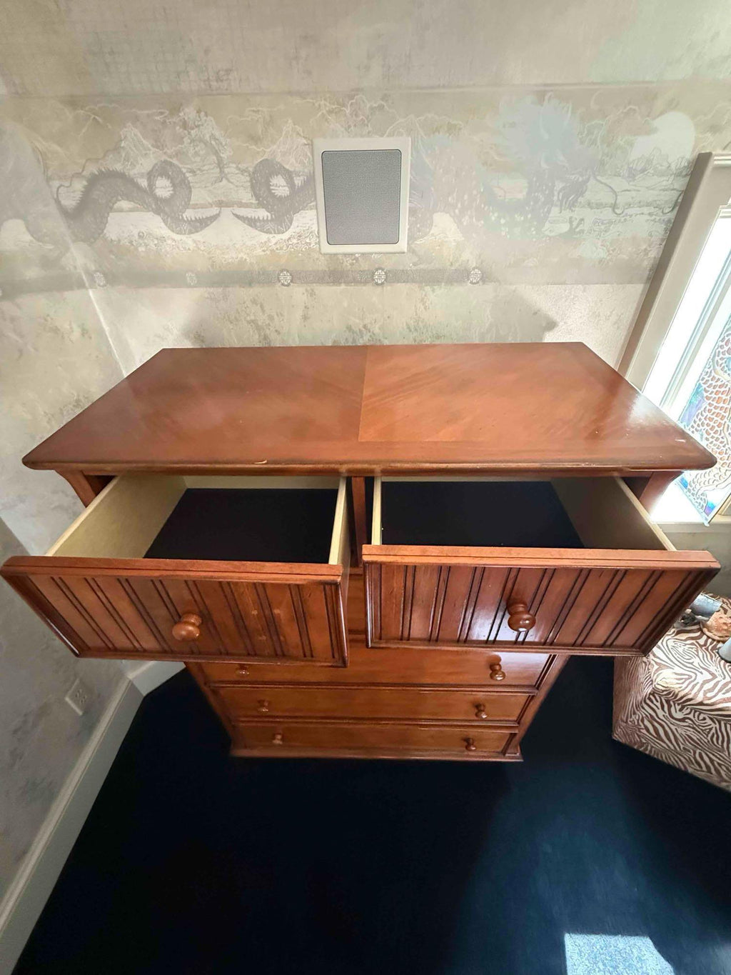 American Standard Tall Wooden Dresser