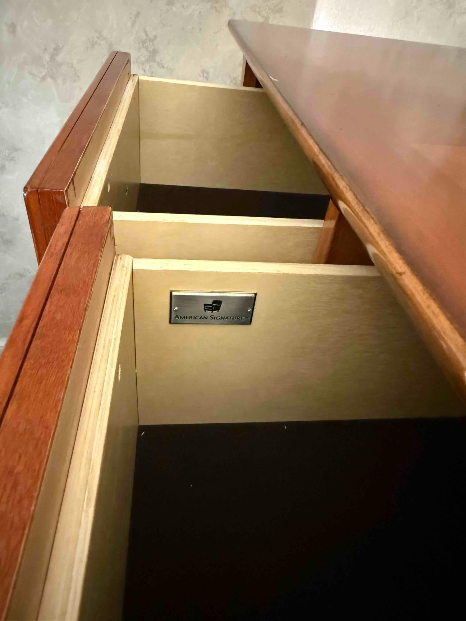 American Standard Tall Wooden Dresser