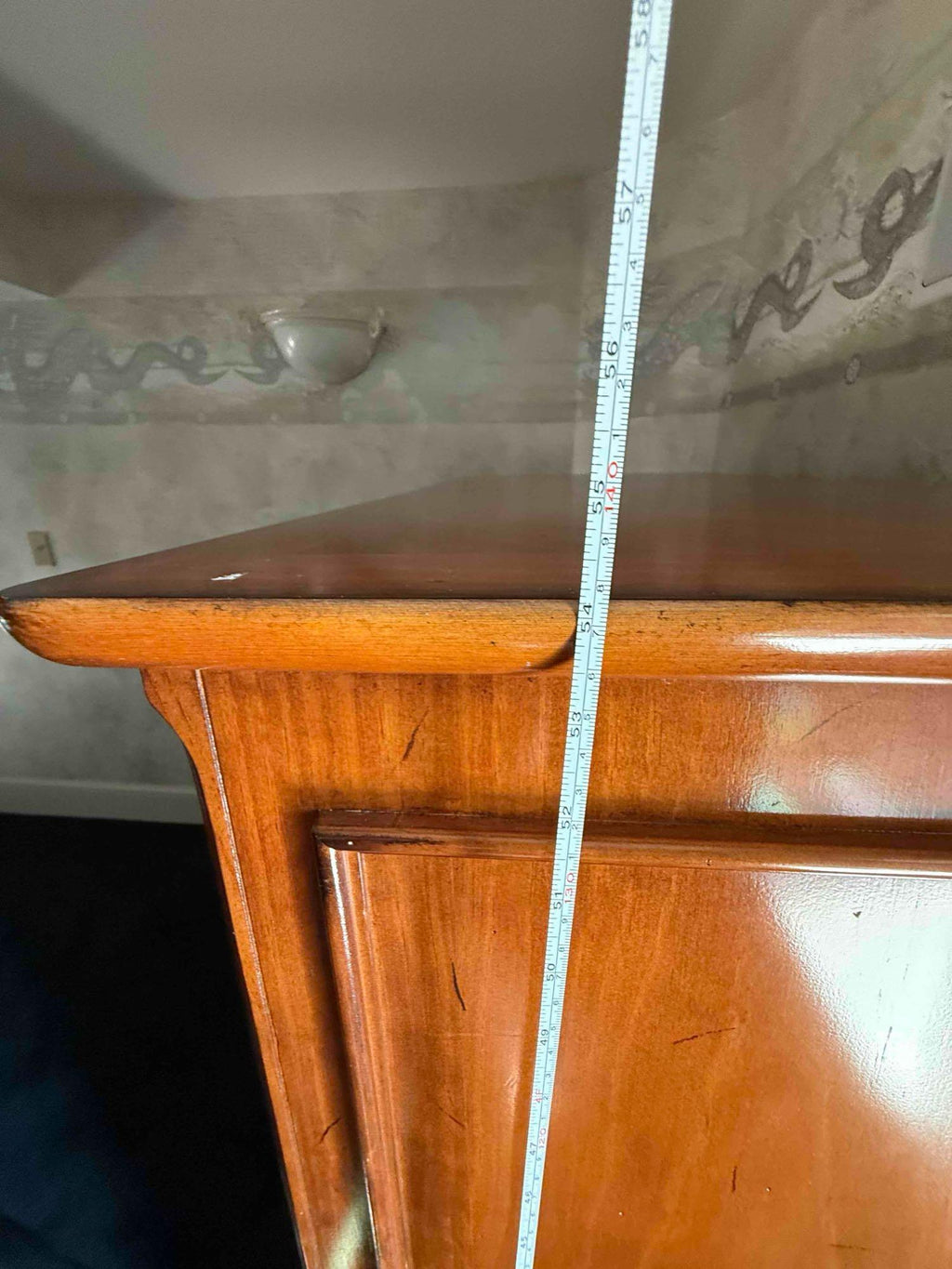 American Standard Tall Wooden Dresser