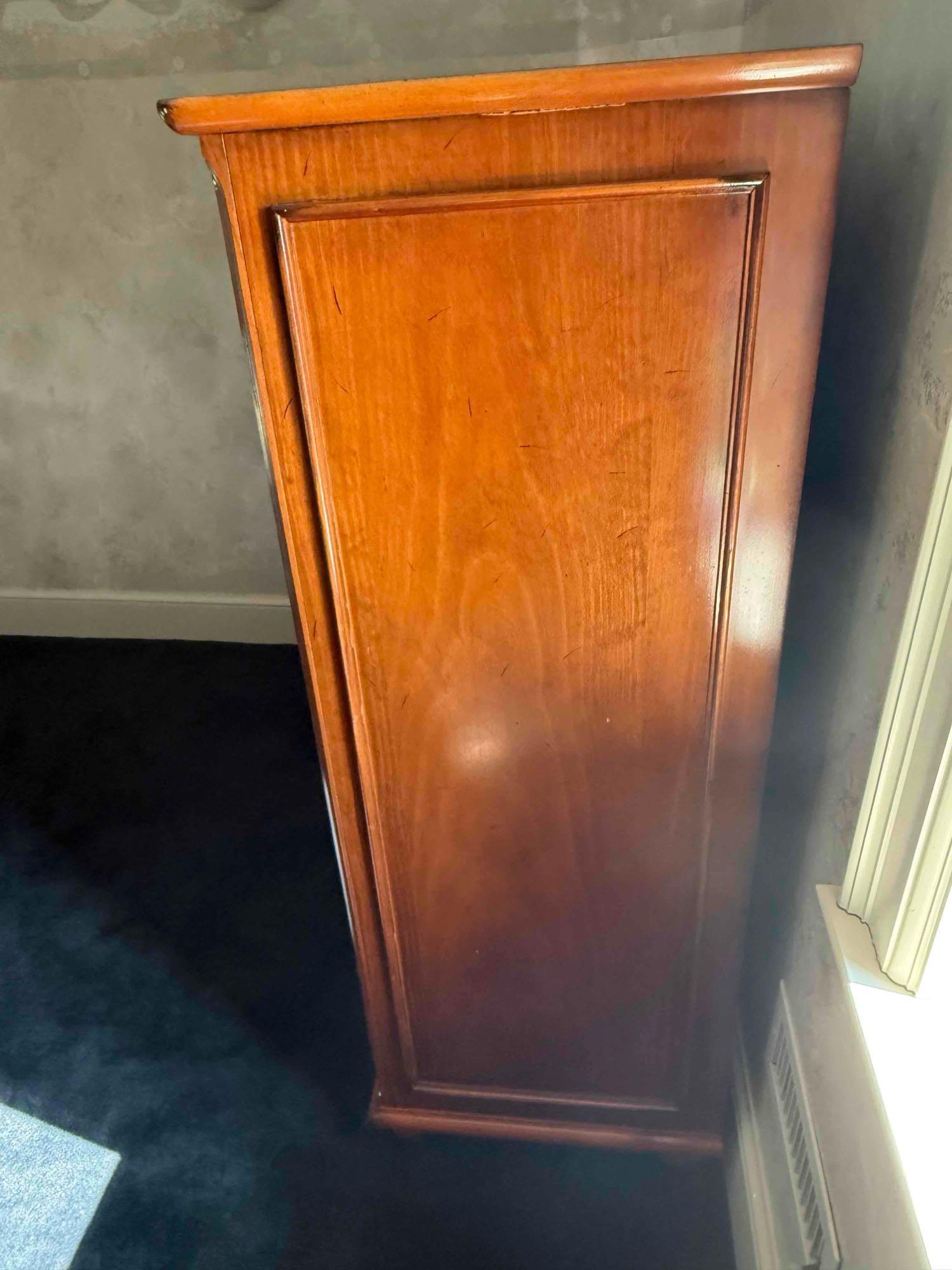 American Standard Tall Wooden Dresser