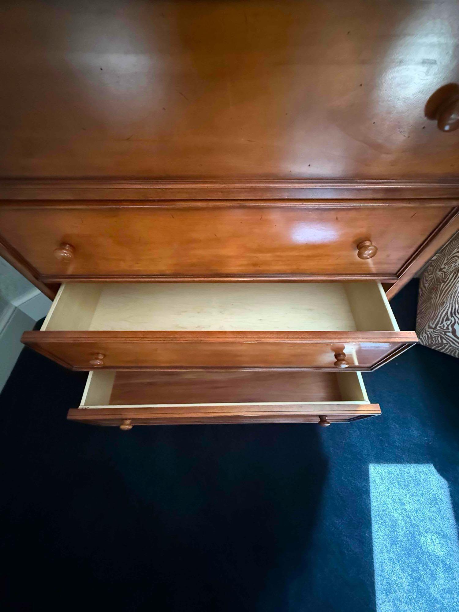 American Standard Tall Wooden Dresser