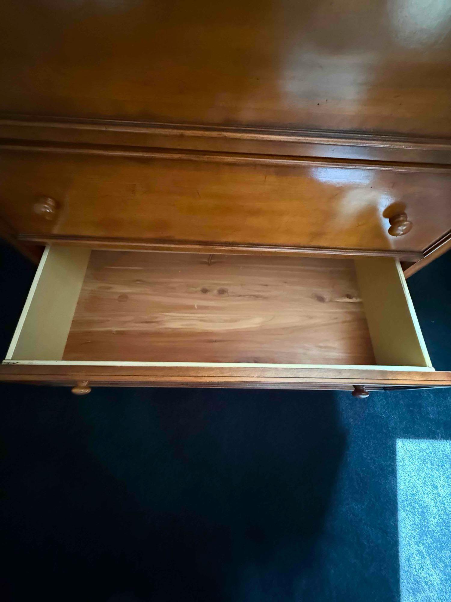 American Standard Tall Wooden Dresser