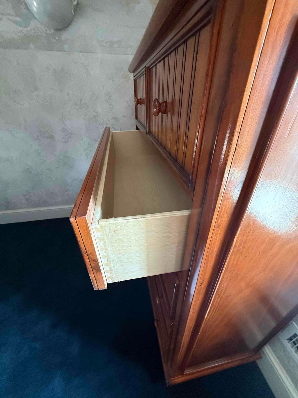 American Standard Tall Wooden Dresser