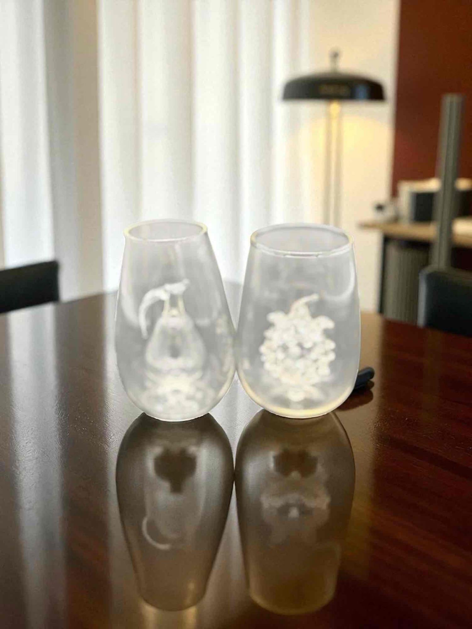 Crystal Stemless Wine Glass