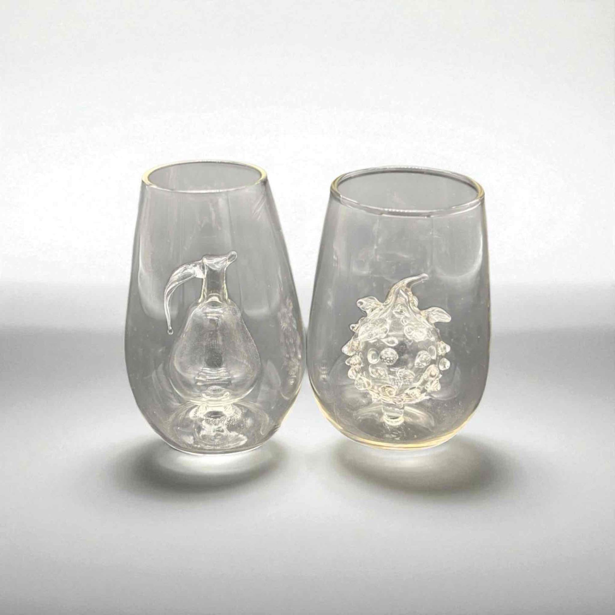 Crystal Stemless Wine Glass