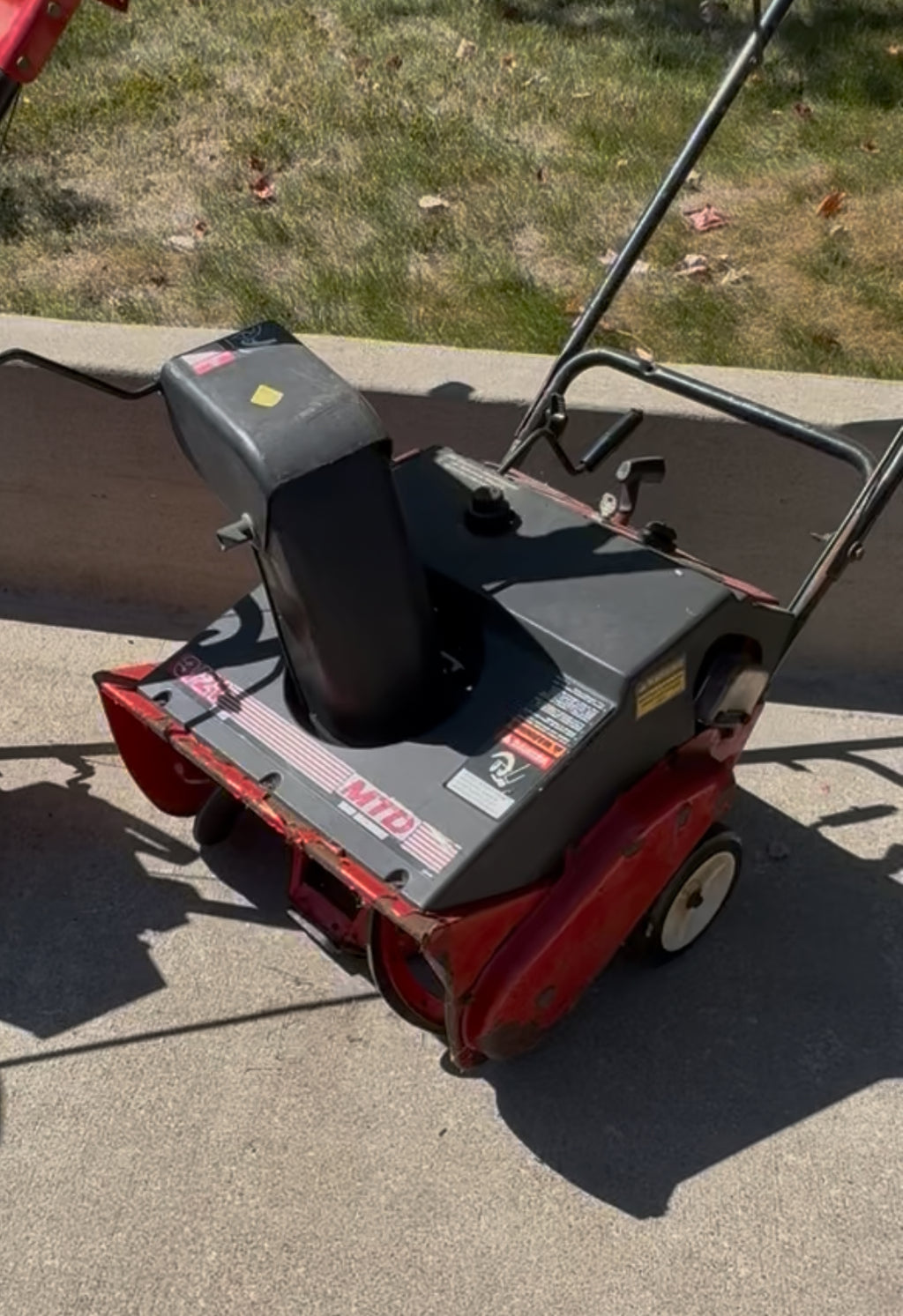 MTD Yard Machine Snow Blower