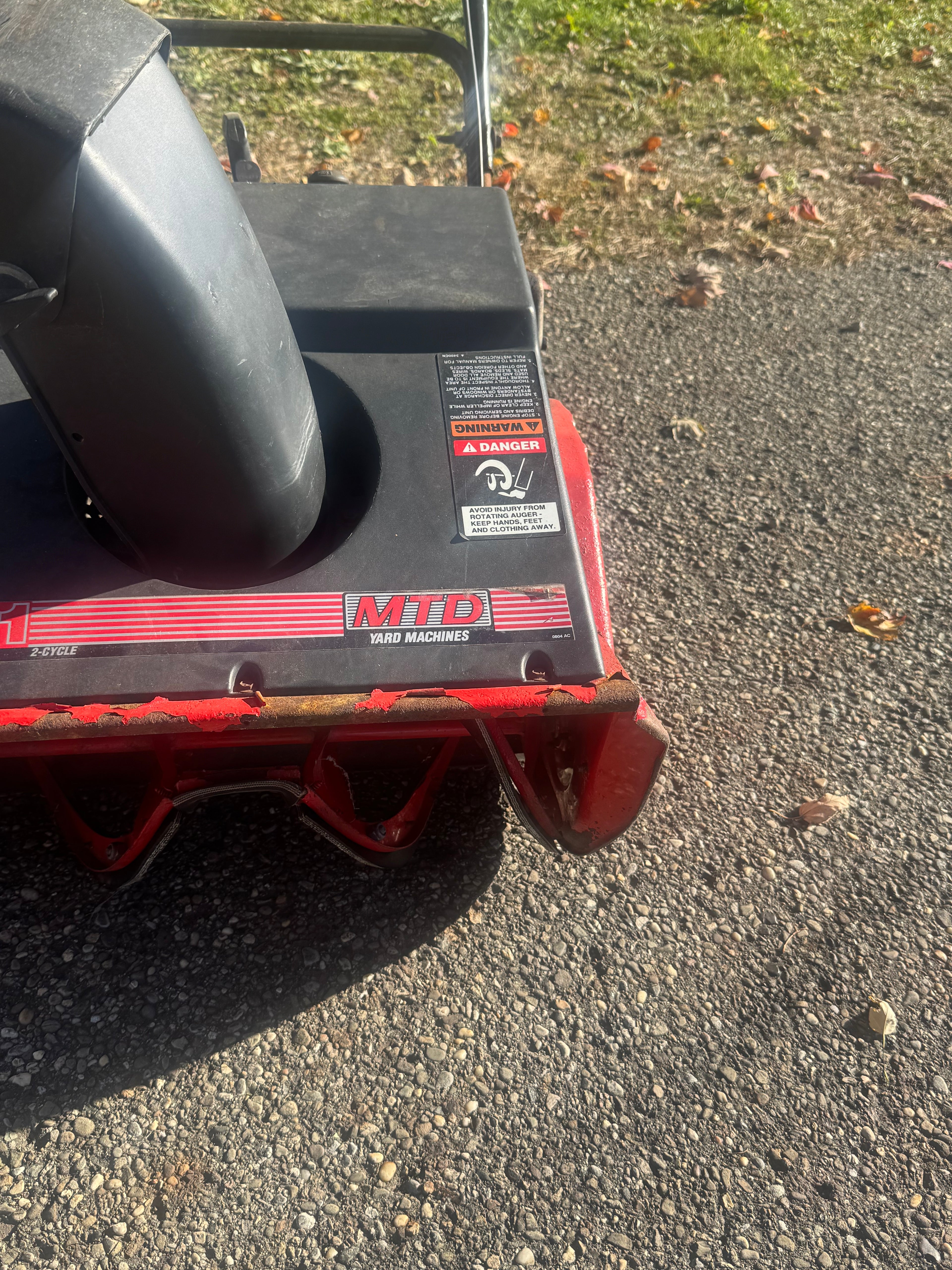 MTD Yard Machine Snow Blower