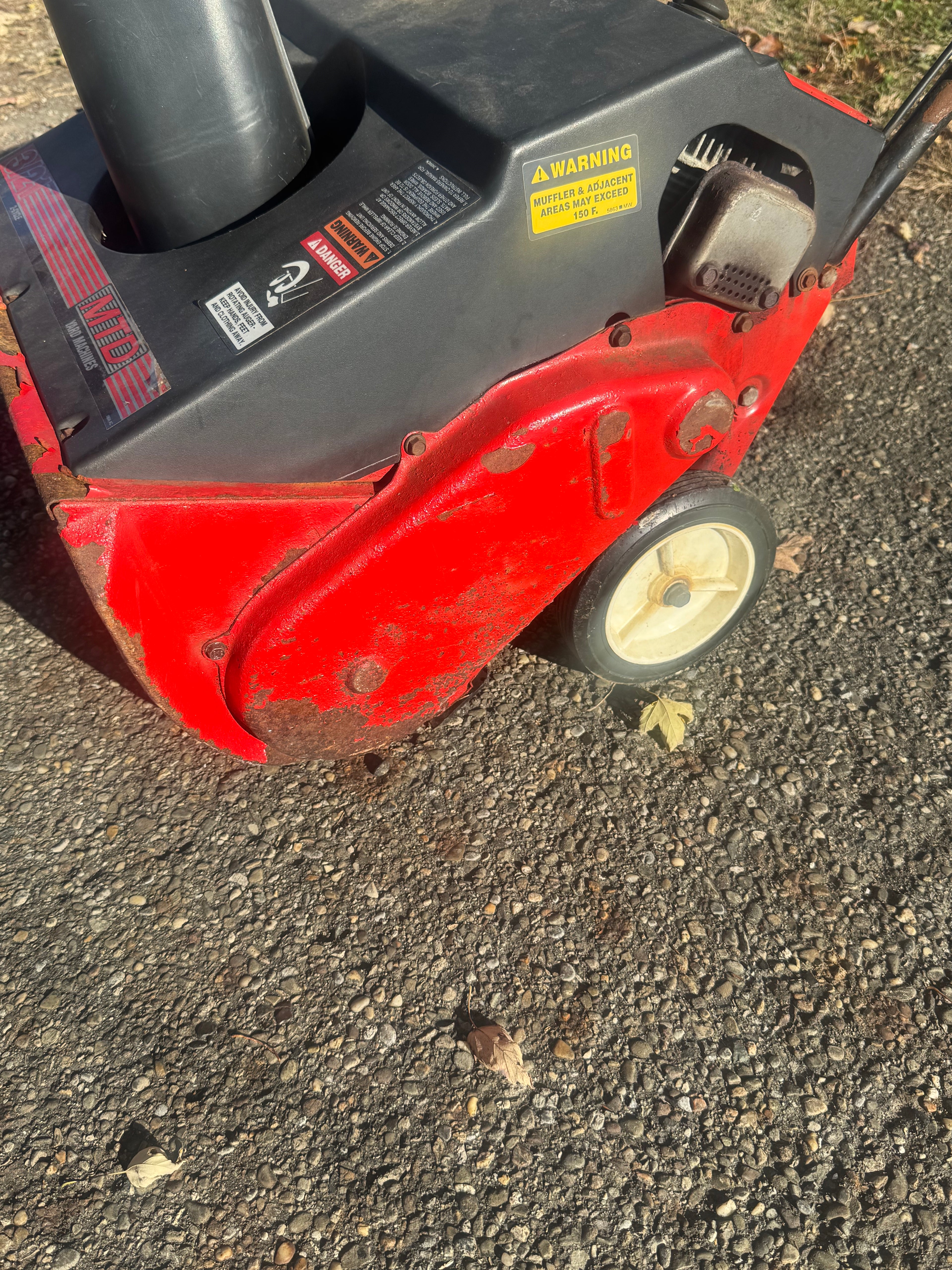 MTD Yard Machine Snow Blower