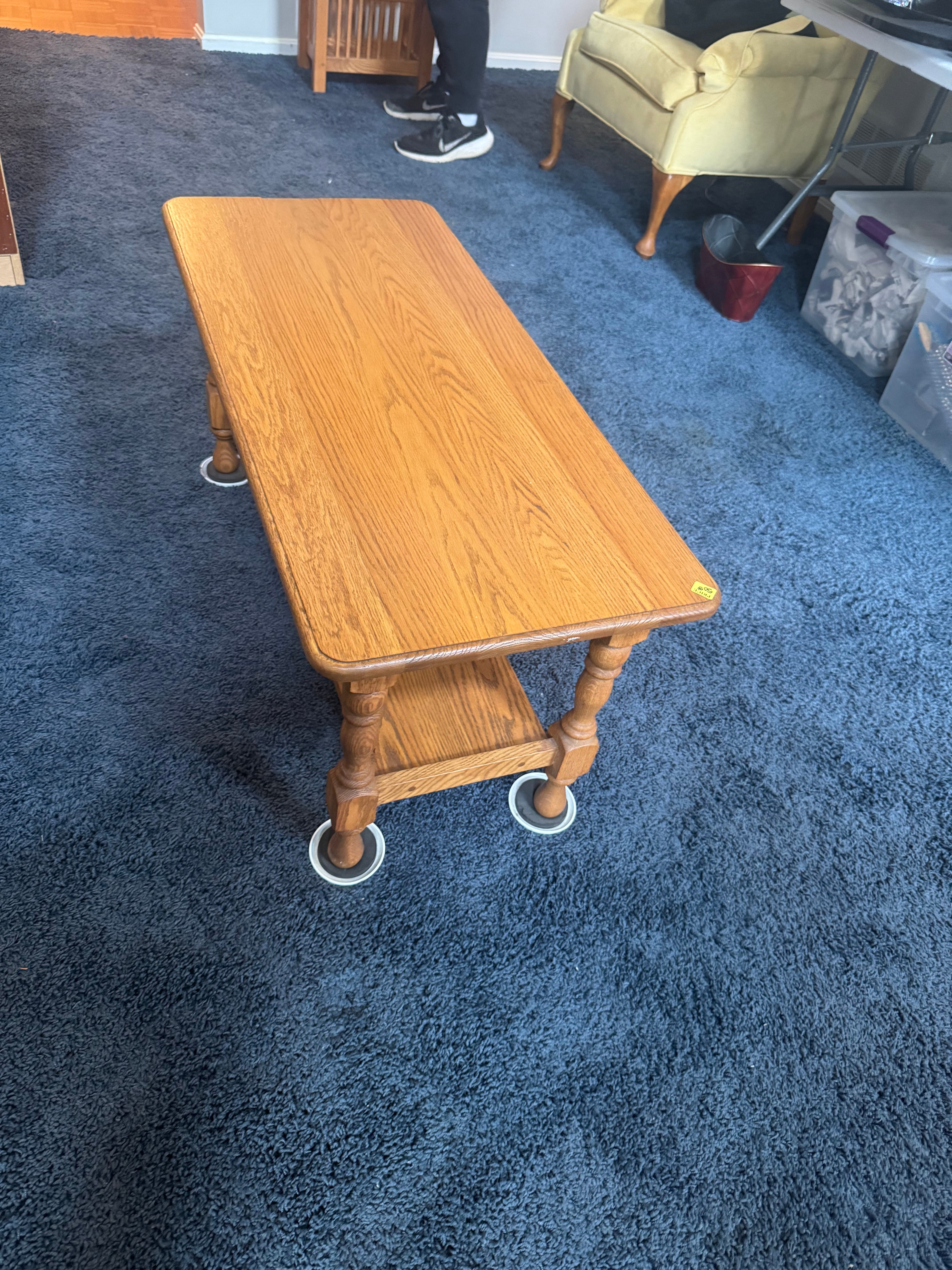 Wooden Oak Coffee Table