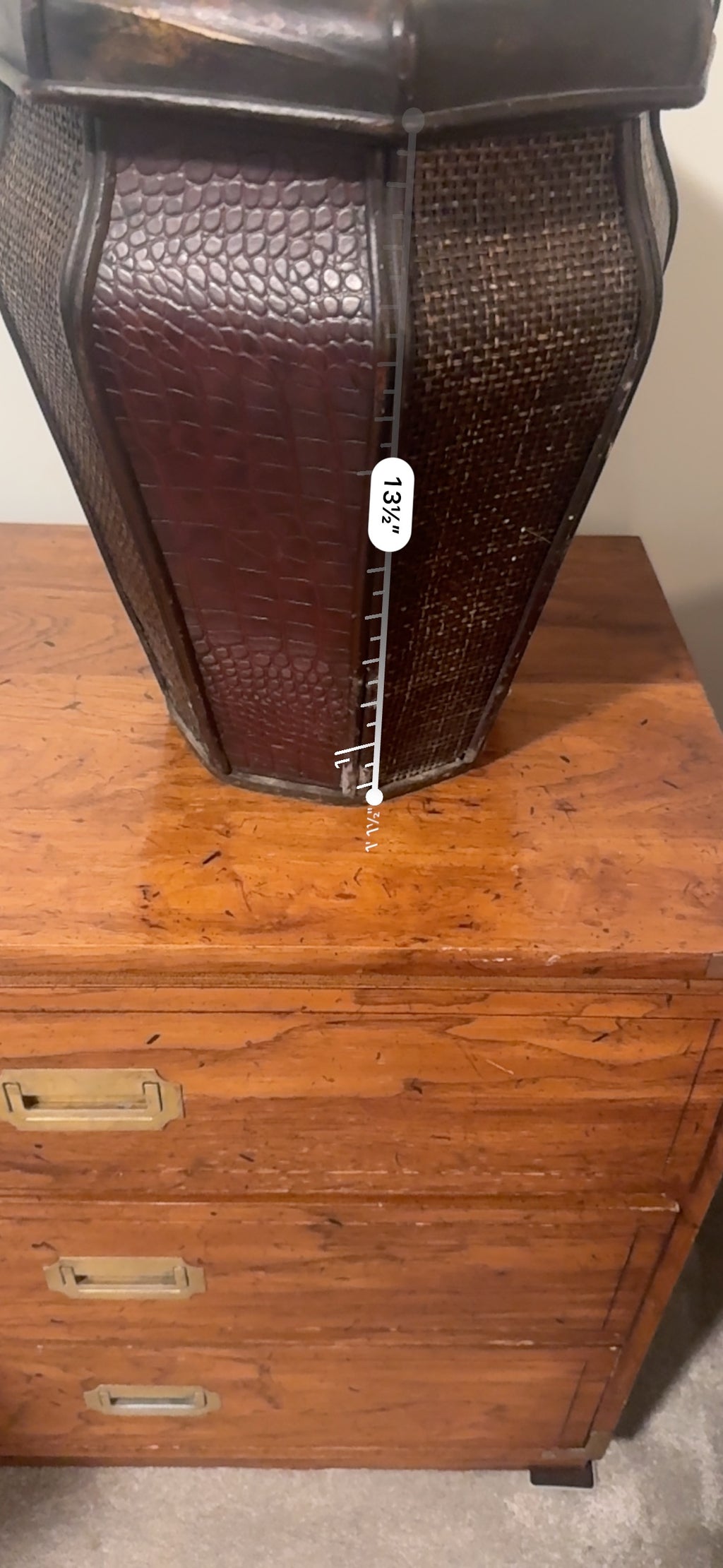 Weave Panel Decorative Planter