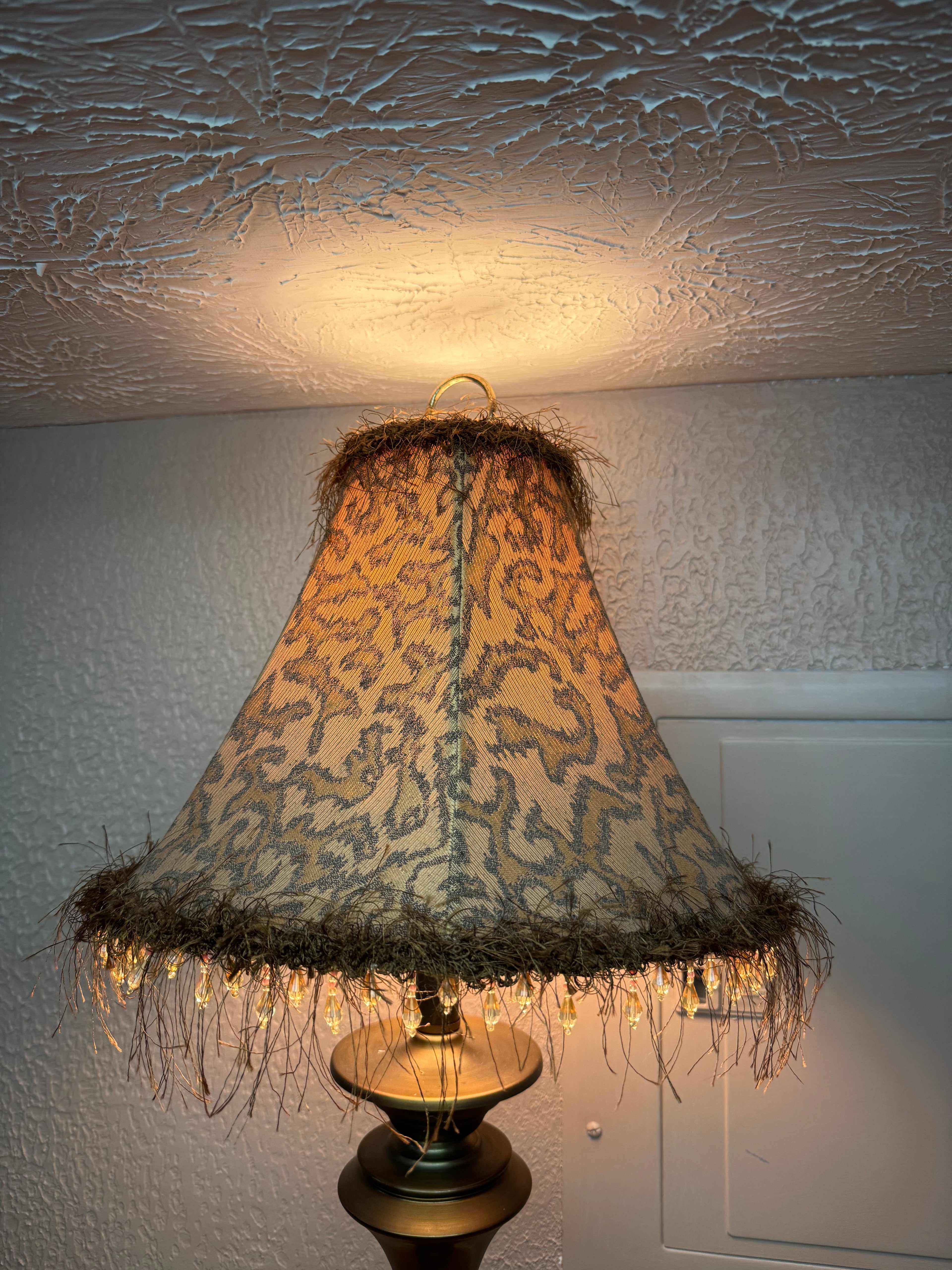 Cheetah Print Table Lamp