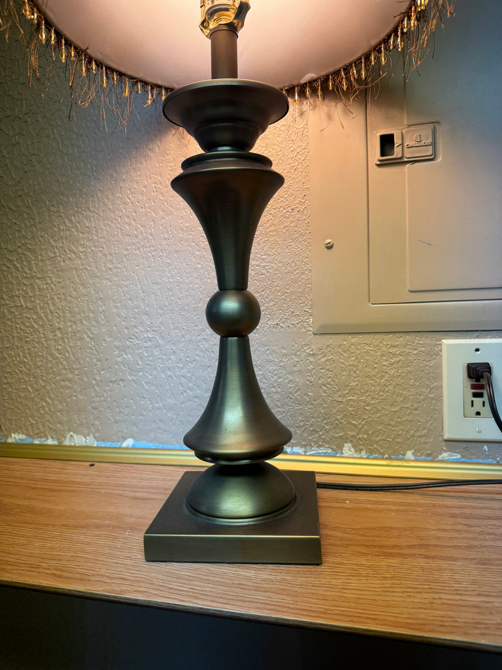 Cheetah Print Table Lamp