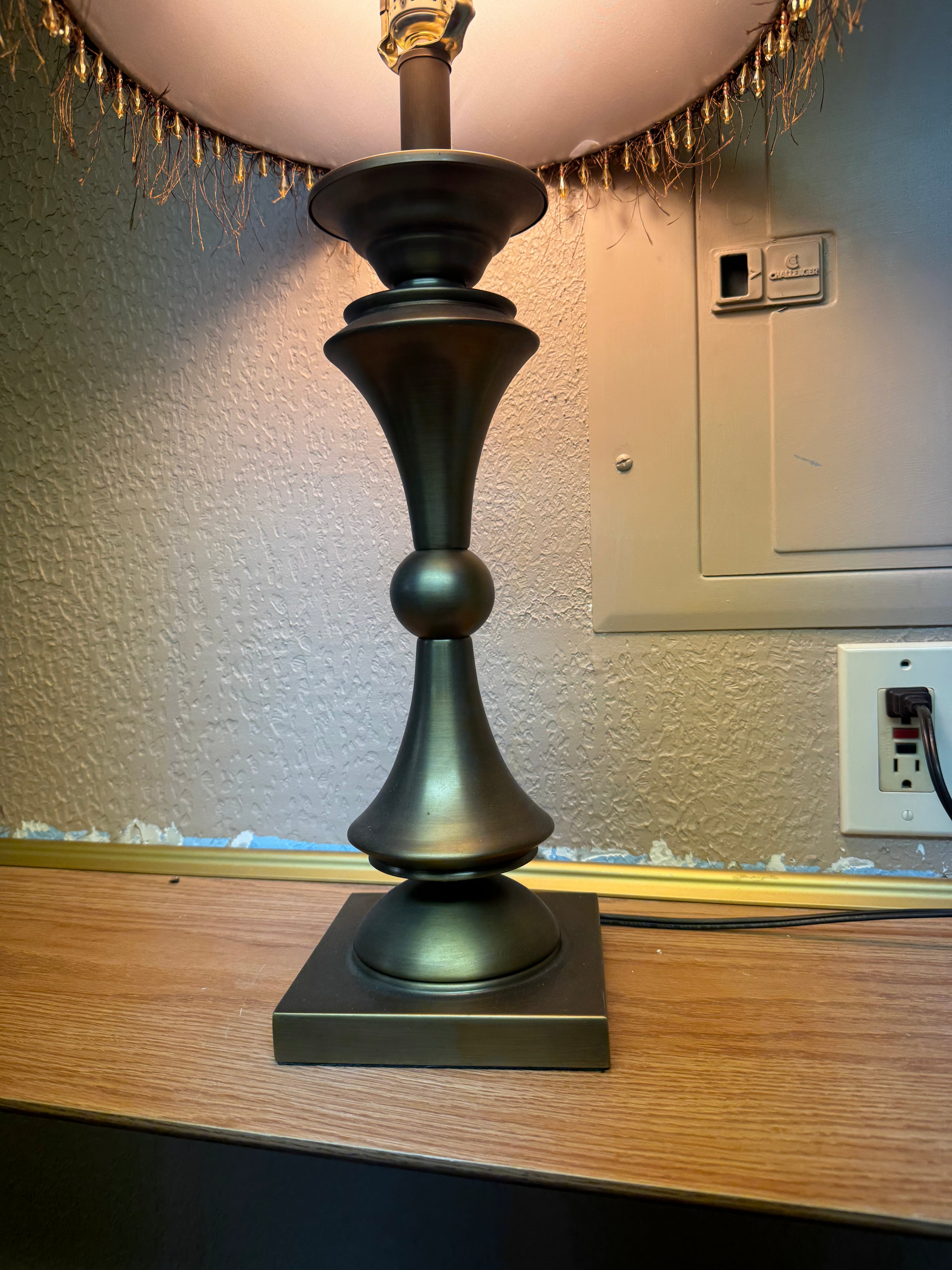 Cheetah Print Table Lamp